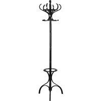 Premier Housewares Birch Coat Stand - Black, Black