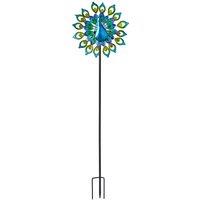 Smart Garden Peacock Stake, Blue