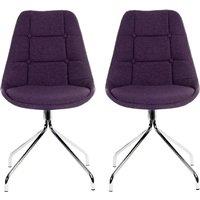 Teknik Breakout Chair 2 Pack - Plum, Purple