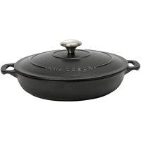 Chasseur 30Cm Serving Casserole - Matt Black, Black