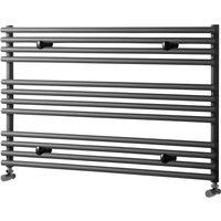Towelrads Iridio Horizontal Radiator 600x1000 1289 BTUs - Anthracite, Silver