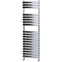Towelrads Dorney Towel warmer 1500 x 500 1528 BTUs - Chrome, Silver