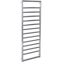Towelrads Square Towel warmer 800 x 600 966 BTUs - Chrome, Silver