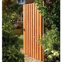 Rowlinson Vertical Board Gate 6 x 3 Dip Treated, Brown
