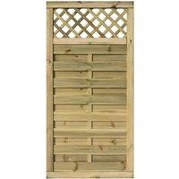 Rowlinson 3x6 Wooden Halkin Screen Gate