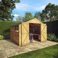 Mercia Overlap Apex Value Shed 10 x 10ft