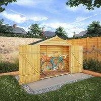 Mercia Overlap Apex Bike Store - 3 x 7ft