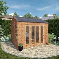 Mercia Vermont Summerhouse - 10 x 8ft, Brown