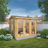 Mercia 19mm Kielder Log Cabin - 3m x 2.5m