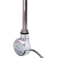 Terma Towel Rail with MEG Element Chrome/Grey - 400W