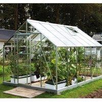 Vitavia Neptune Greenhouse with 3mm Toughened Glass - Silver - 8 x 10