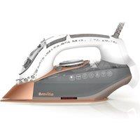 Breville VIN401 DiamondXpress 3100W Steam Iron - White and Rose Gold, White