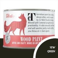 Thorndown Yew Green Wood Paint 150 ml, Brown