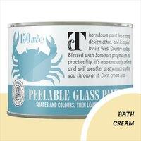 Thorndown Bath Cream Peelable Glass Paint 150 ml - Opaque, Cream
