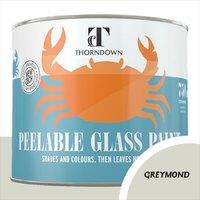 Thorndown Greymond Peelable Glass Paint 150 ml - Opaque, Grey