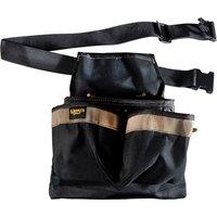 Kuny's PK-1836 5 Pocket Framers Nail/Tool Pouch With Belt, Black