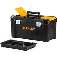 Stanley Tools Basic Toolbox With Organiser Top 19in, Black