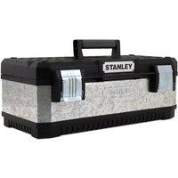 Stanley Galvanised Metal Toolbox 23In 1-95-619, Multi