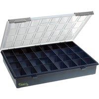 Raaco A4 Profi Service Case Assorter 32 Fixed Compartments, Black