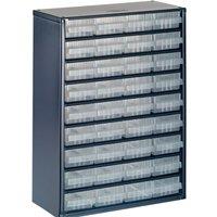Raaco 936-01 Metal Cabinet 36 Drawer, Black