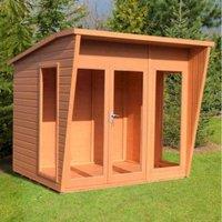 Shire Highclere Summerhouse - 8ft x 8ft, Brown