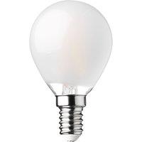 Wofi LED Lamp Bulb White Frosted E14 3W 320 Lumen 2700 Kelvin Dimmable - 6 Pack, Clear
