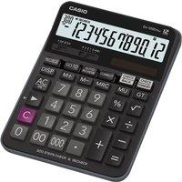 Casio 12 Digit Desktop Display Calculator with Auto Review, Black