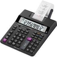 Casio 12 Digit Display Printing Calculator HR200RCE, Black