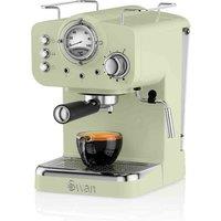 Swan SK22110GN Pump Espresso Coffee Machine - Green