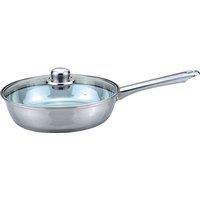 Sabichi Essential 24cm Frying Pan, Silver