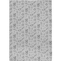 Kitchen Utensils Pattern Tea Towel