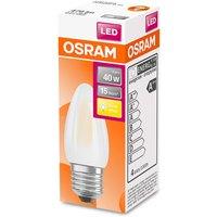 Osram Candle 40W Frosted Filament ES Bulb - Warm White