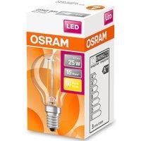 Osram Globe 25W LED Filament Clear SES Bulb