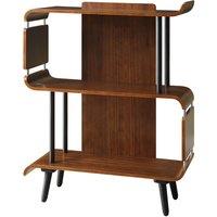 Jual Vienna Walnut Short Bookcase, Brown