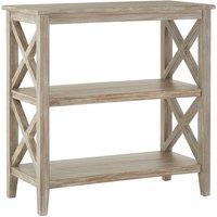 Heritage Bookcase Winter Wood 3 Shelves, Brown
