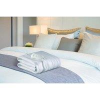 Fine Elements Double Size Electric Heating Blanket, White