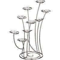 Premier Housewares Chrome Cake Stand