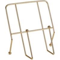 Premier Housewares Gold Cookbook Stand