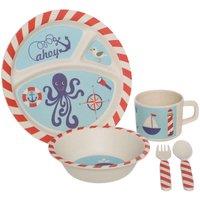 Premier Housewares 5-Piece Pirate Kids Dinner Set