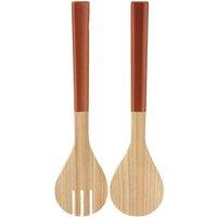 Premier Housewares Kyoto Salad Servers - Rose Gold
