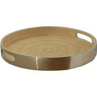 Premier Housewares Kyoto Small Tray - Gold