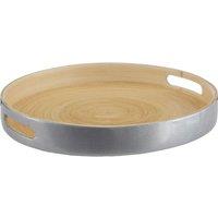 Premier Housewares Kyoto Small Tray - Silver