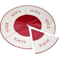 Premier Housewares Hollywood Pizza Slice Plates - Set of 6