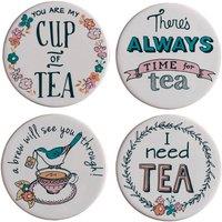 Premier Housewares Pretty Things Coasters - Set of 4