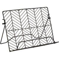 Premier Housewares Vertex Cook Book Stand - Black
