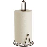 Premier Housewares Vertex Kitchen Roll Holder - Black