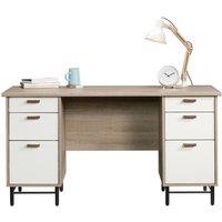 Teknik Avon Leather Handled Desk, Brown