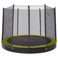 Plum 8ft Circular In Ground Trampoline with Enclosure
