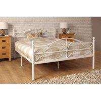 SleepOn Willow Single Bed Frame White