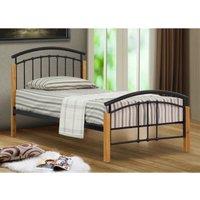 SleepOn Sienna King Bed Frame Black, Black